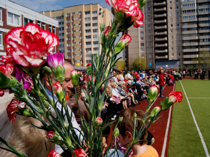 Парад Победы в Коломягах 2014